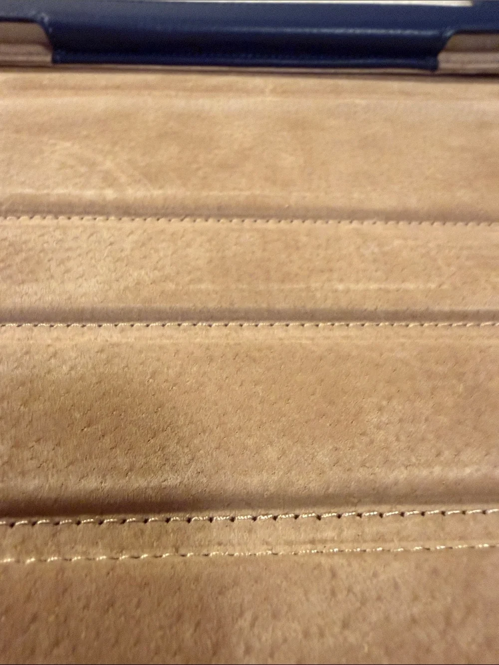 Tory Burch Pretty Blue leather tablet case